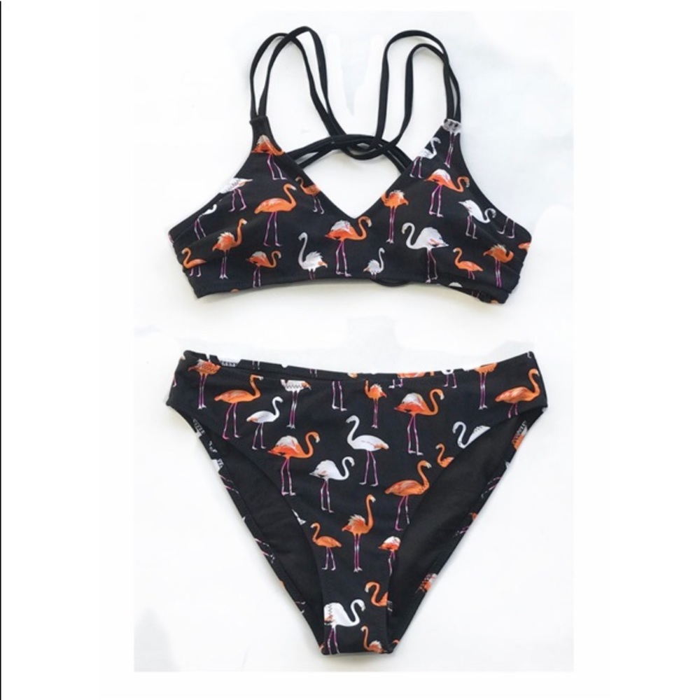 black flamingo cupshe bikini